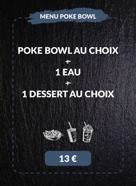 Menu du marché