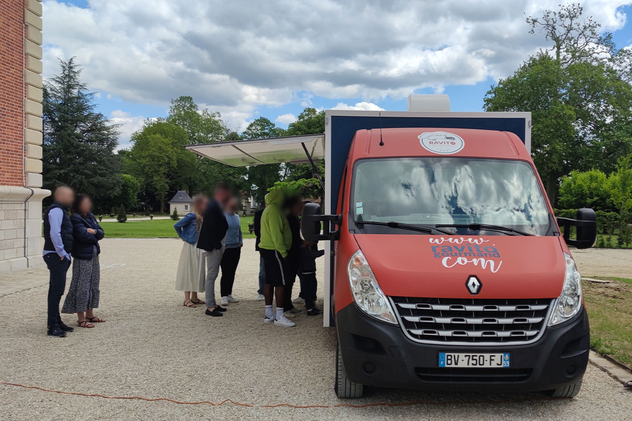 Distribution de repas